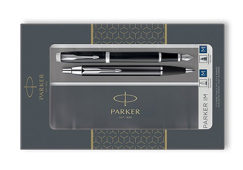 pouzdro Parker IM Black CT - sada