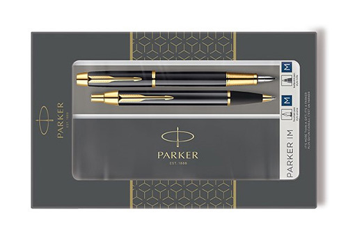 pouzdro Parker IM Black GT - sada