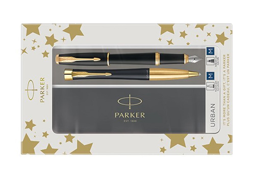 pouzdro Parker Urban Matt Black GT - sada