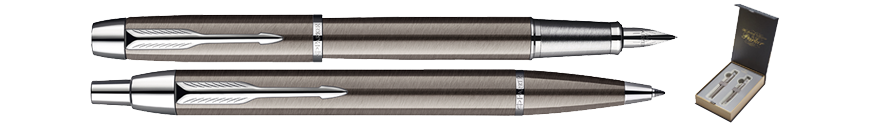 Parker IM Gun Metal CT - sada