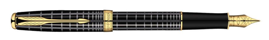 Parker Sonnet Dark Grey Laque GT