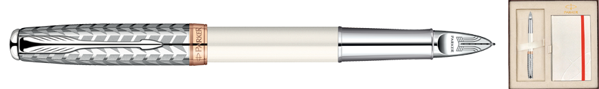 Parker Sonnet 5TH Metal & Pearl
