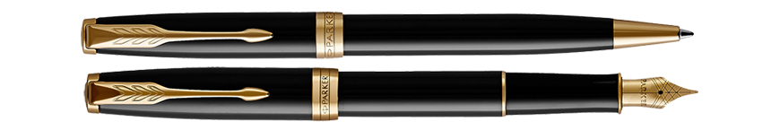 Parker Sonnet Black GT - sada