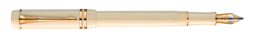 Parker Duofold White Ivorine GT