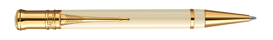 Parker Duofold White Ivorine GT