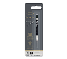 Gelová náplň do kuličkové tužky černá F - tenká