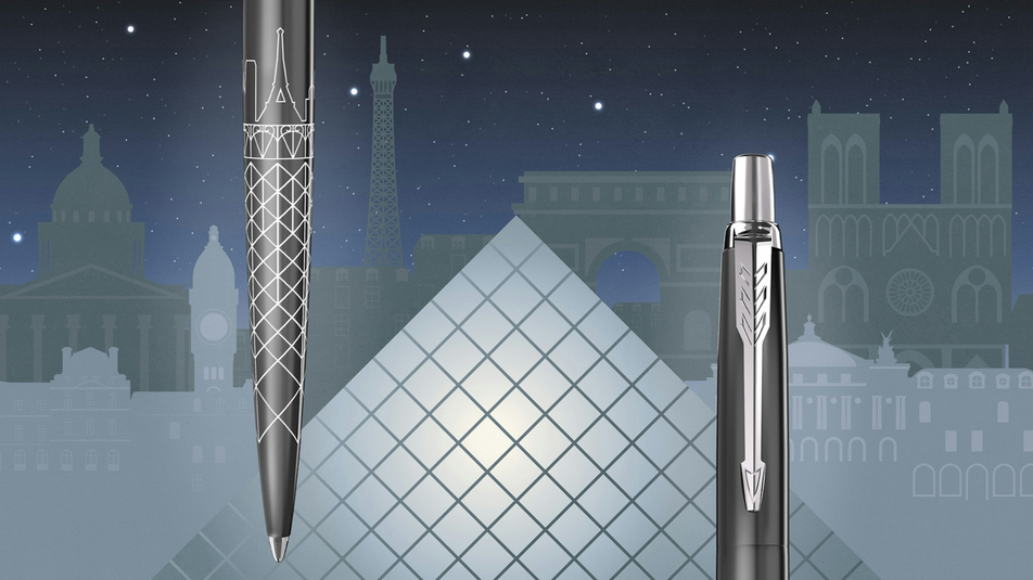 Parker Jotter Global Icons Paris Grey CT 4