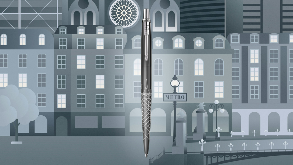 Parker Jotter Global Icons Paris Grey CT 5