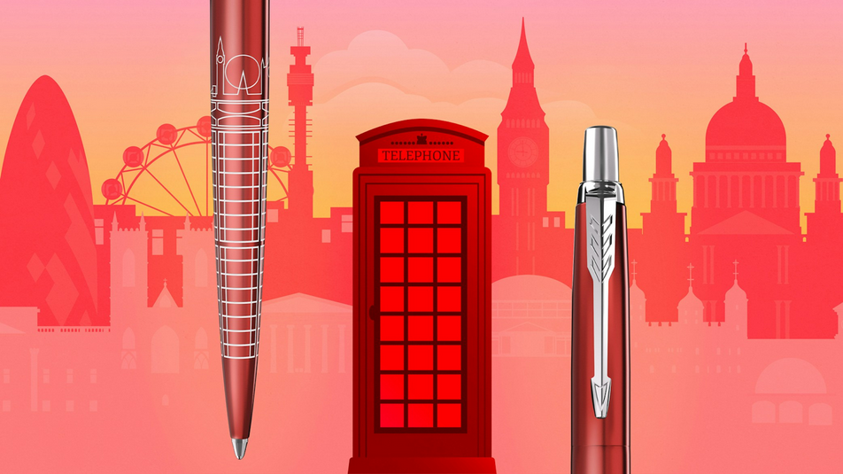 Parker Jotter Global Icons London Red CT 3