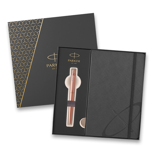 pouzdro Parker Jotter XL Monochrome Pink Gold PGT - sada