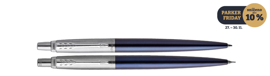 Parker Jotter Royal Blue CT - duo sada