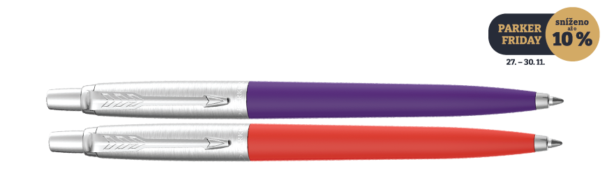 Parker Jotter Originals 80‘s Retro Wave - Red/Purple