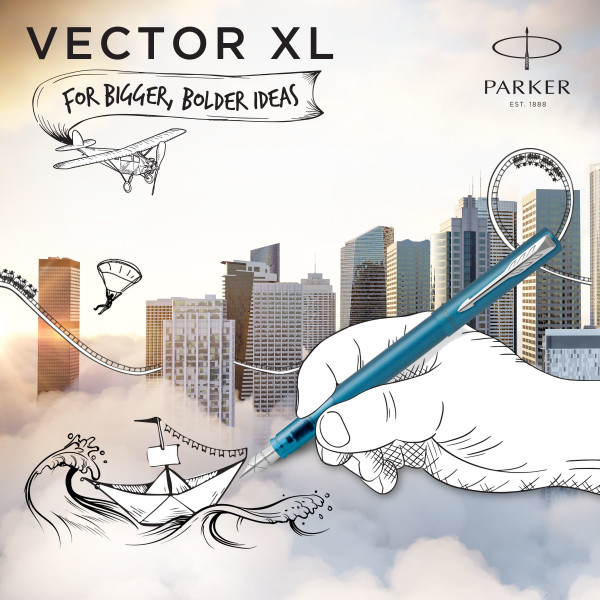 Parker Royal Vector XL Teal 4