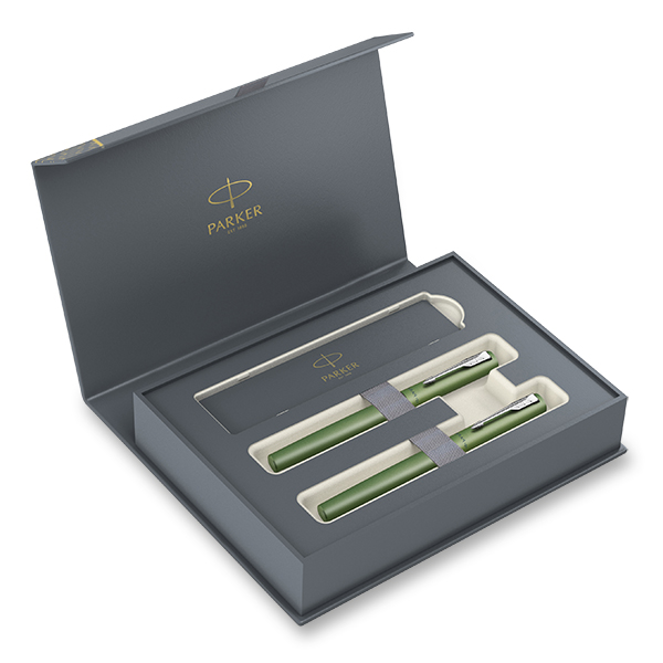 pouzdro Parker Vector XL Green - duo sada
