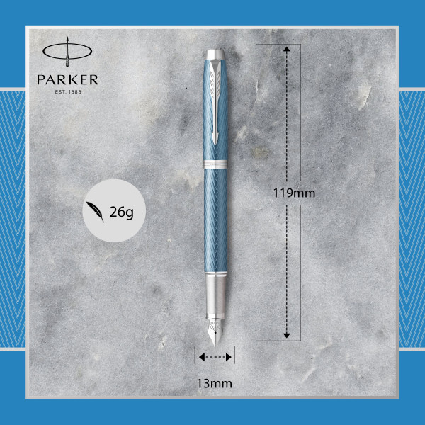 Parker Royal IM Premium Blue Grey CT 3
