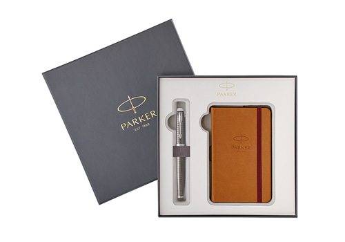 pouzdro Parker Royal IM Dark Espresso CT - sada