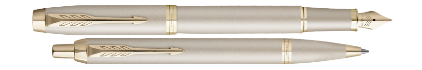 Parker IM Monochrome Champagne - duo sada