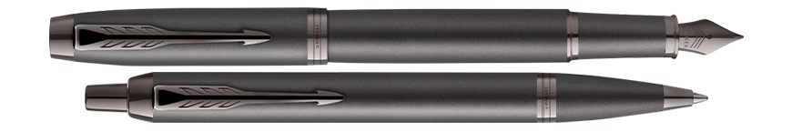 Parker IM Monochrome Titanium - duo sada