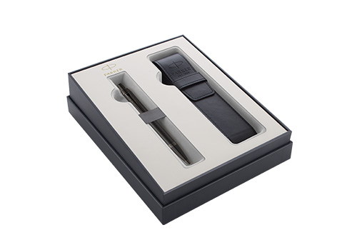 pouzdro Parker IM Achromatic Black BT - sada