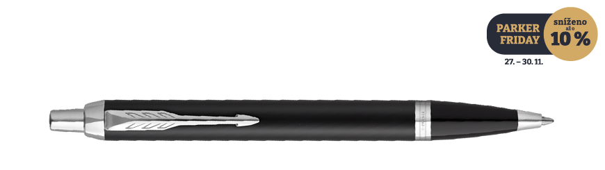 Parker IM Matte Black CT - sada