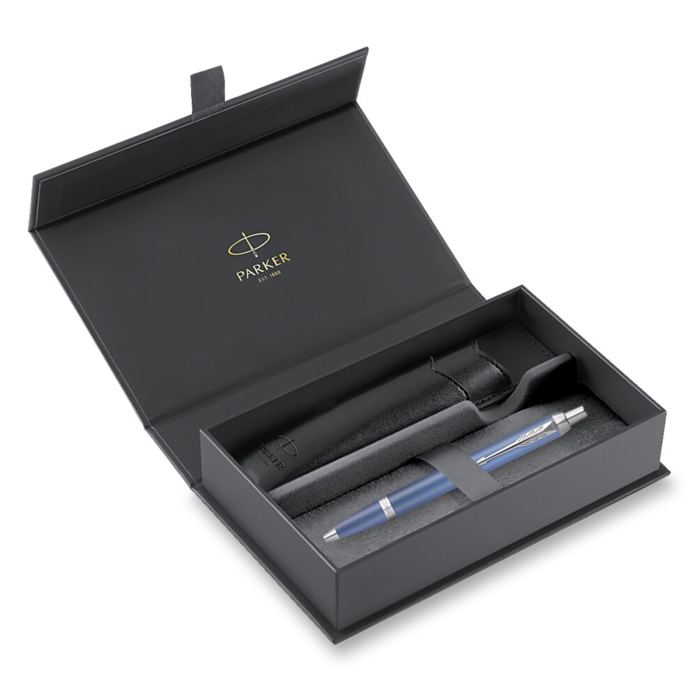 pouzdro Parker IM Writing Rituals Blue CT - sada