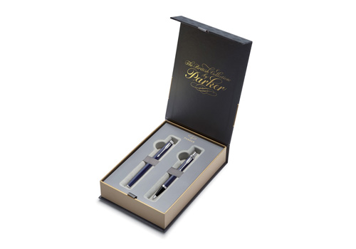 pouzdro Parker Royal IM Blue CT - sada