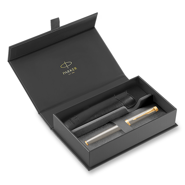 pouzdro Parker IM Brushed Metal GT - sada