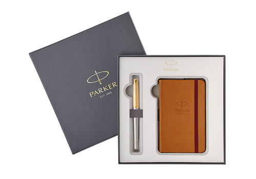 pouzdro Parker Urban Premium Aureate Powder GT - sada