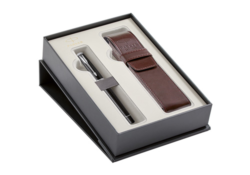 pouzdro Parker Urban Premium Ebony Lacquer CT - sada