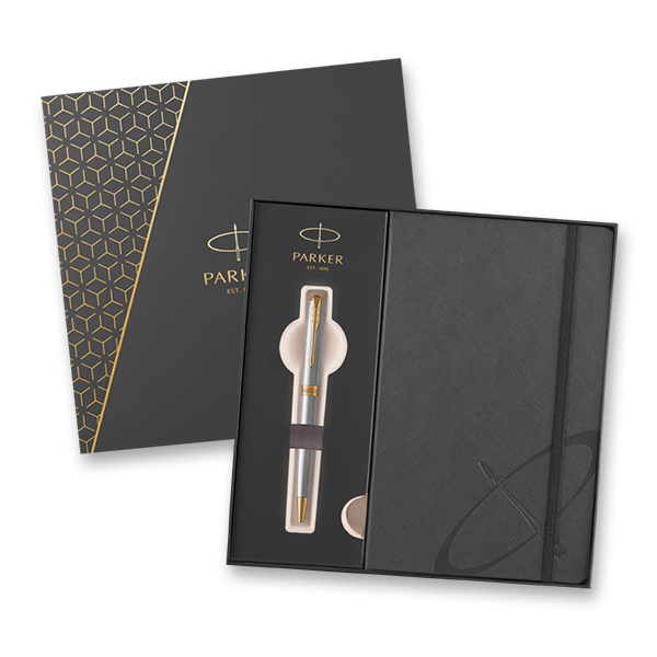 pouzdro Parker Sonnet Stainless Steel GT - sada