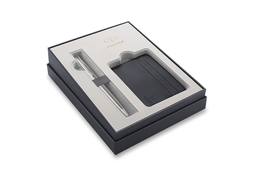 pouzdro Parker Sonnet Stainless Steel CT - sada