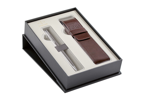pouzdro Parker Royal Sonnet Stainless Steel CT - sada