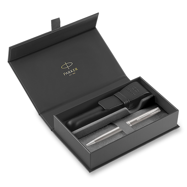 pouzdro Parker Sonnet Stainless Steel CT - sada