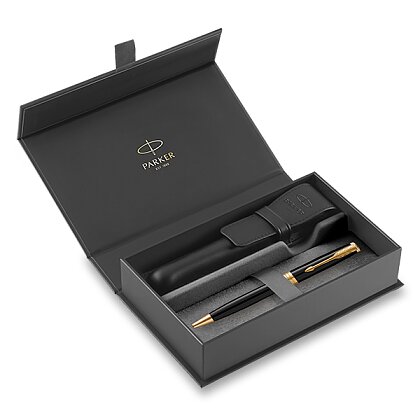 pouzdro Parker Sonnet Black GT - sada