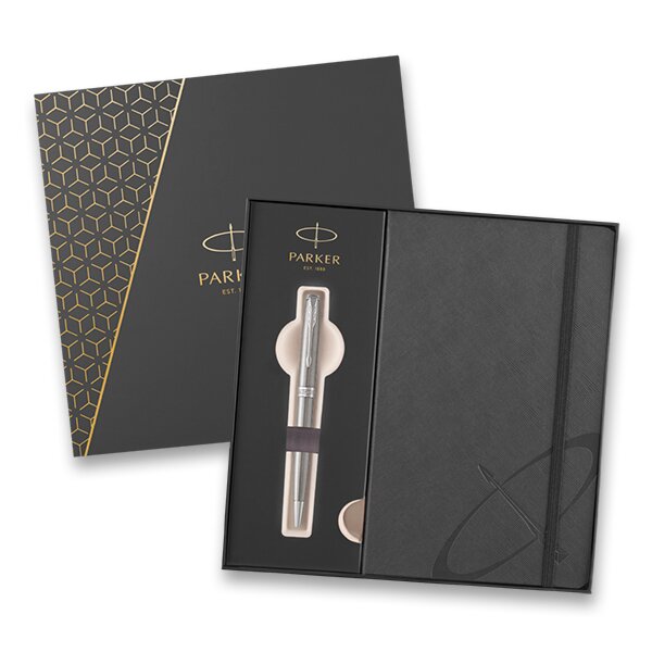 pouzdro Parker Sonnet Stainless Steel CT - sada