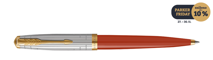 Parker Royal 51 Premium Rage Red GT