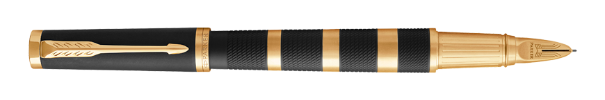 Parker Ingenuity Premium Black Rubber and Metal GT