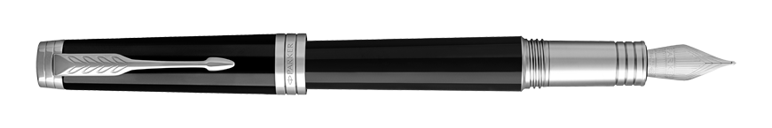 Parker Royal Premier Black Lacquer CT
