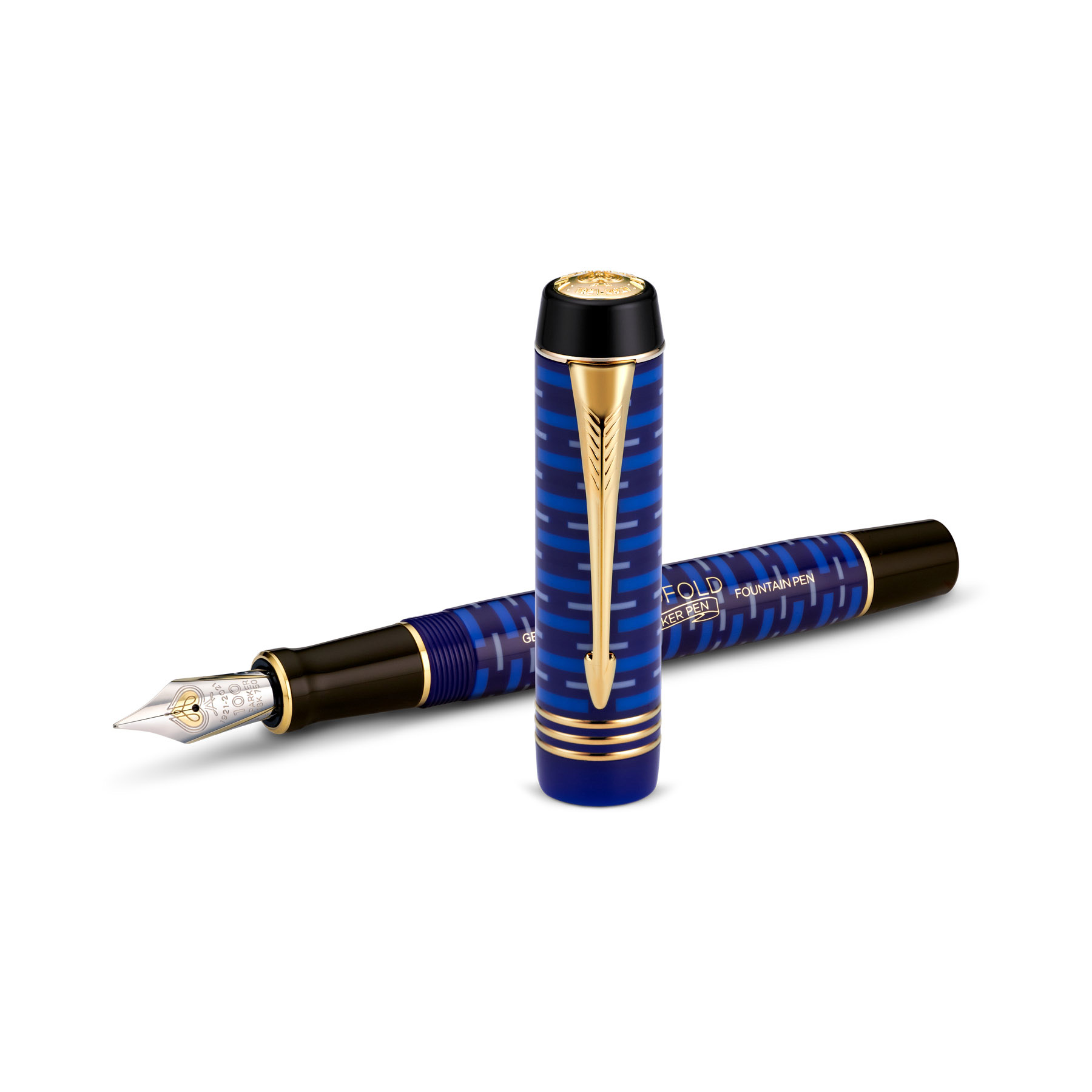 Parker Royal Duofold 100th Blue GT 2