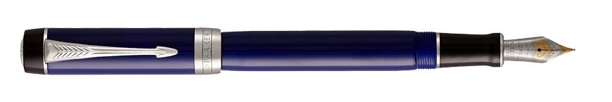 Parker Royal Duofold Classic Blue & Black CT