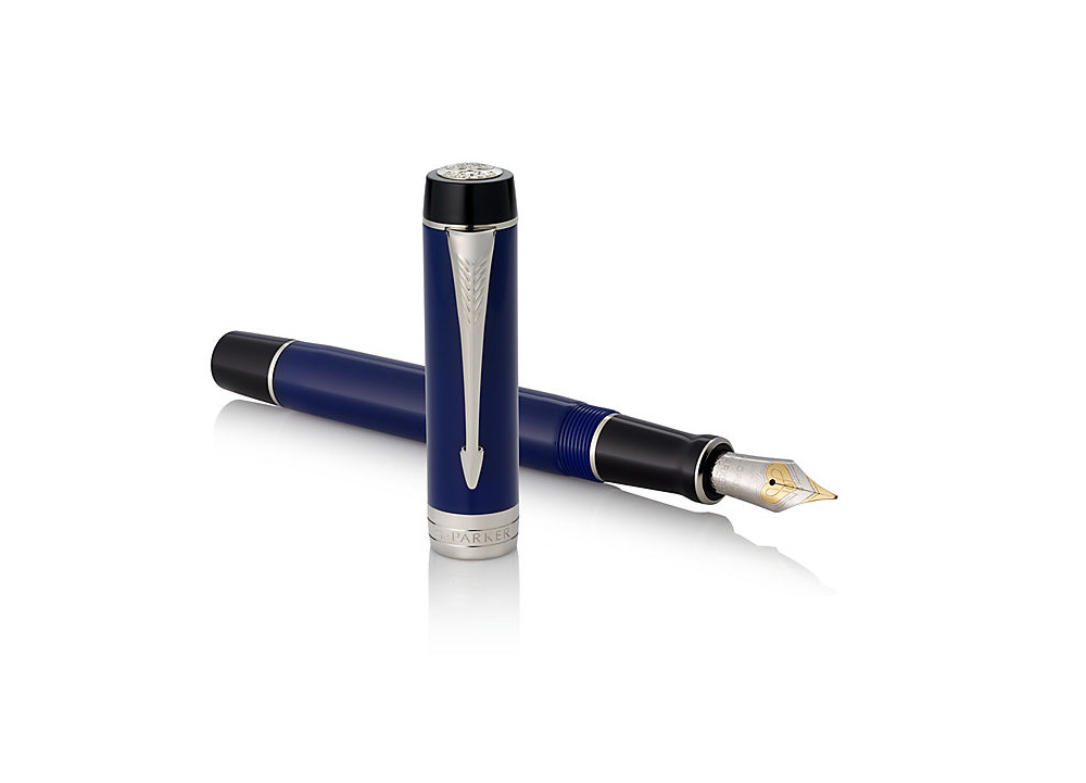 Parker Royal Duofold Classic Blue & Black CT 1