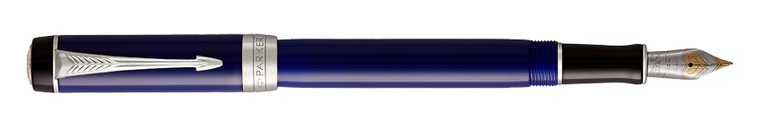 Parker Royal Duofold Classic Blue & Black CT