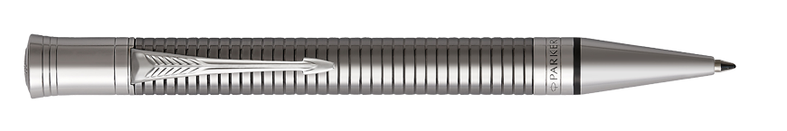 Parker Royal Duofold Prestige Ruthenium Chiselled