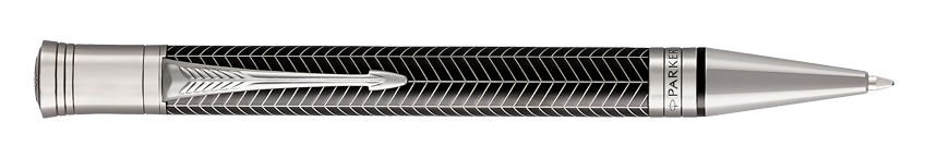 Parker Royal Duofold Prestige Black Chevron