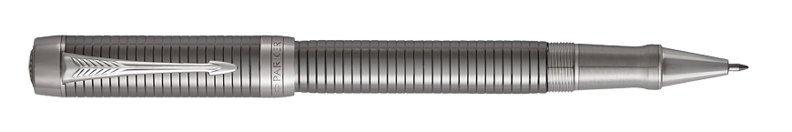 Parker Royal Duofold Prestige Ruthenium Chiselled