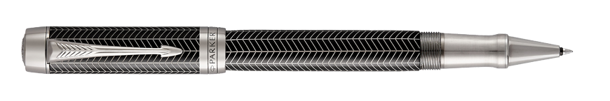 Parker Royal Duofold Prestige Black Chevron