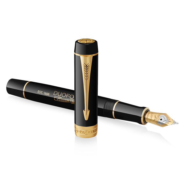 Parker Royal Duofold 135th Anniversary Black GT 1