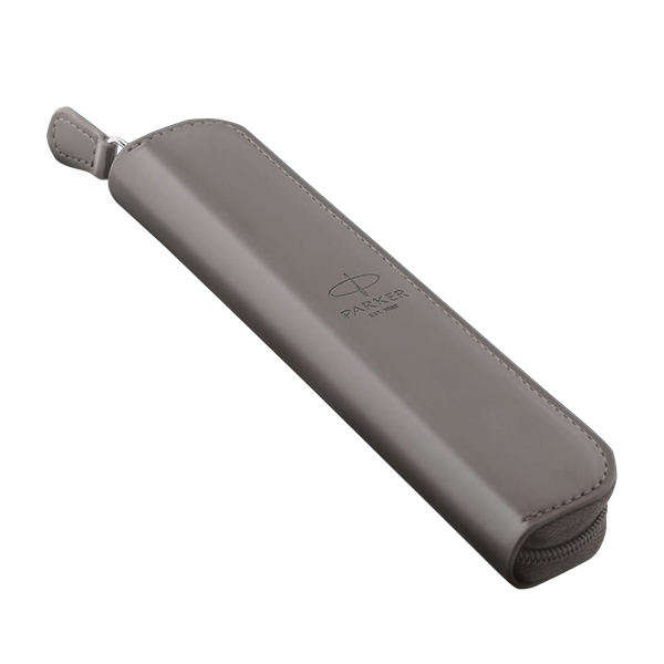 Parker pouzdro na zip šedé