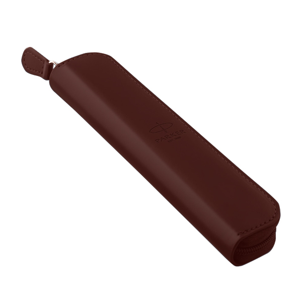 Parker pouzdro na zip hnědé