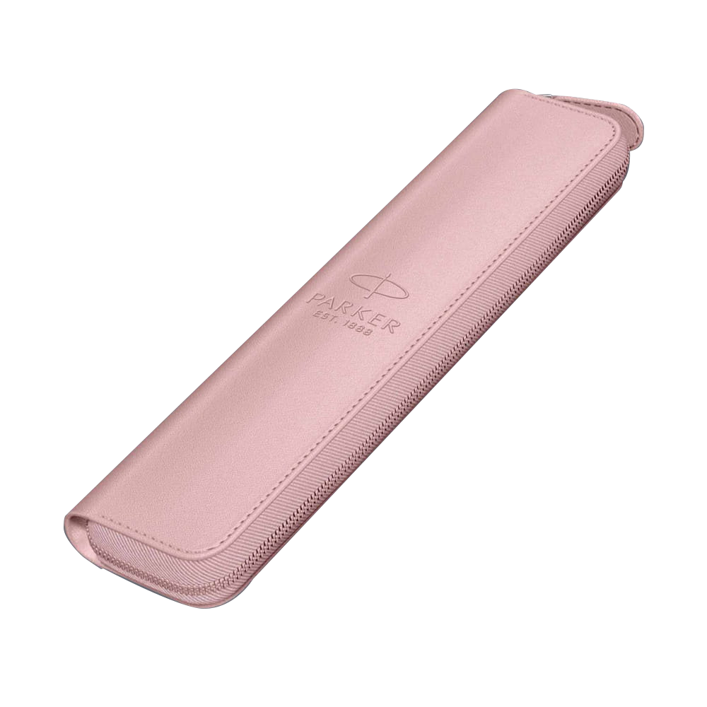 Parker pouzdro na zip růžové